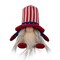 Northlight 35118110 6.75 in. Lighted Americana Girl 4th of July Patriotic Gnome